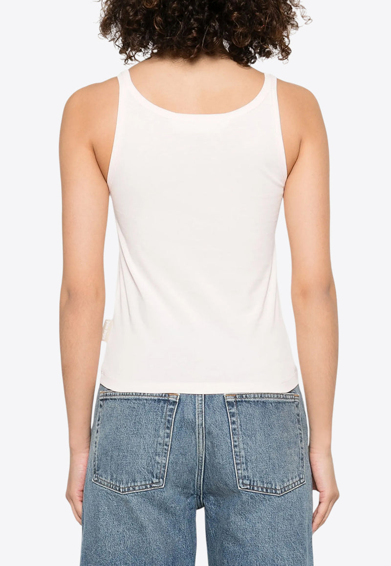 Palm Angels Mini Bear Tank Top Powder PWAD076S25JER001_3C60