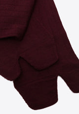 Maison Margiela Tabi Knee-High Socks  Red S50TL0029S17867_248