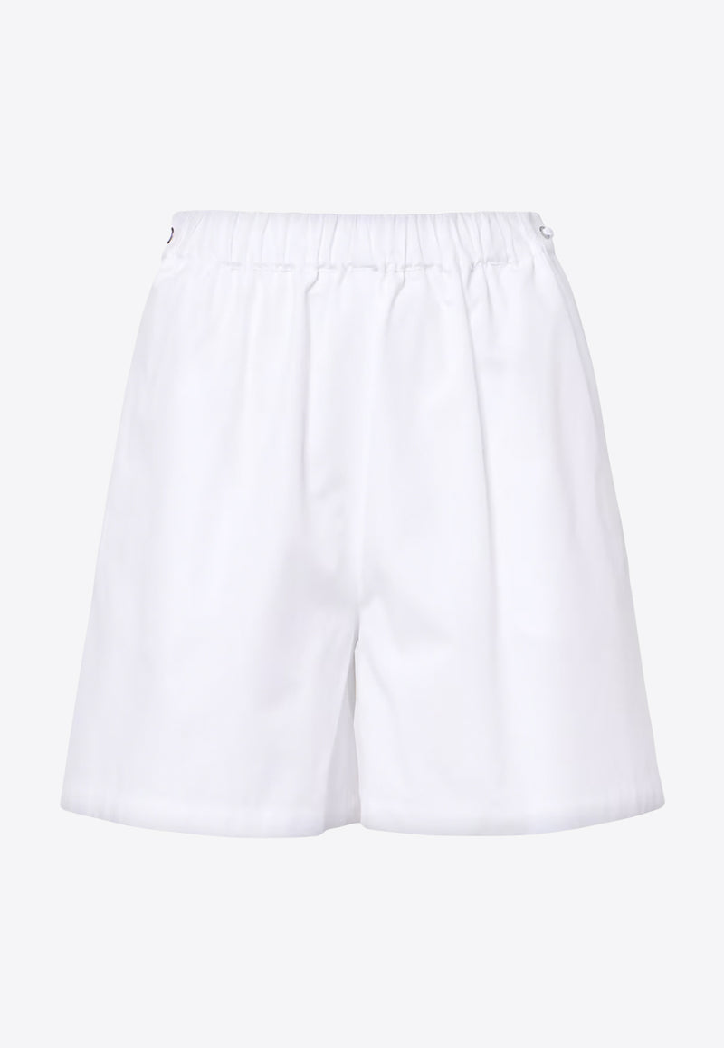 Max Mara Antiope High-Rise Mini Shorts White 2511141022600ANTIOPE_001