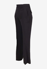 Ann Demeulemeester Habiba Cigarette-Leg Pants Black B0012422FA556_099
