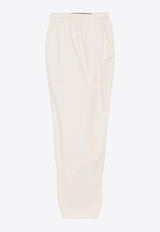 Rick Owens Soft Pillar Maxi Skirt Cream RP01E7331P_41