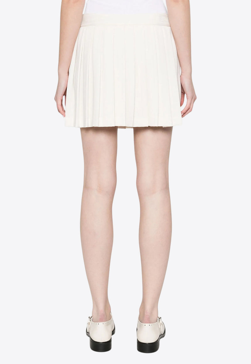 Golden Goose DB Marcie Pleated Mini Skirt Off-white GWP02093P001801_20103