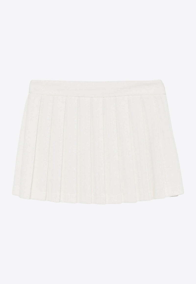 Golden Goose DB Marcie Pleated Mini Skirt Off-white GWP02093P001801_20103