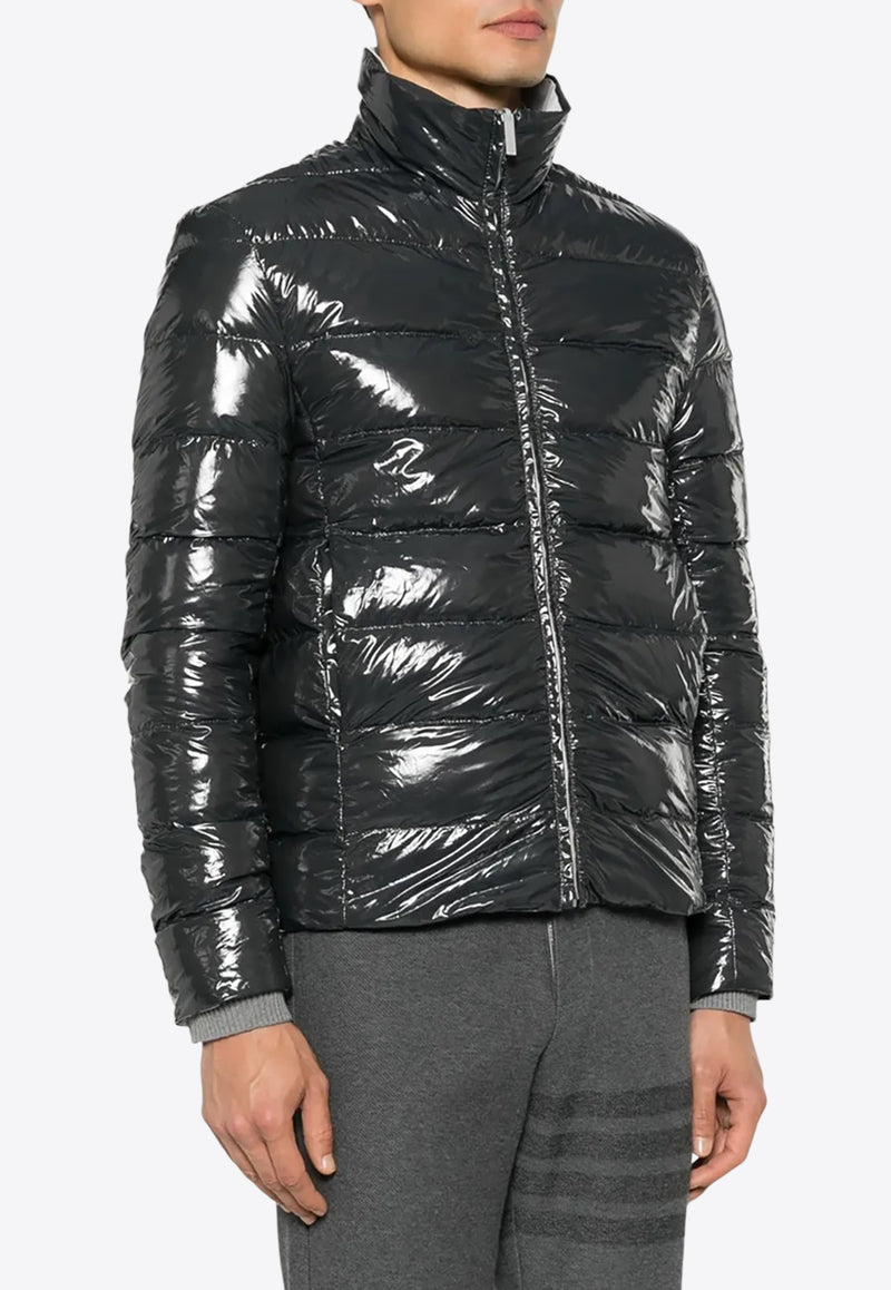 Thom Browne Reversible Zip-Up Puffer Jacket Gray MJD133X07259_055