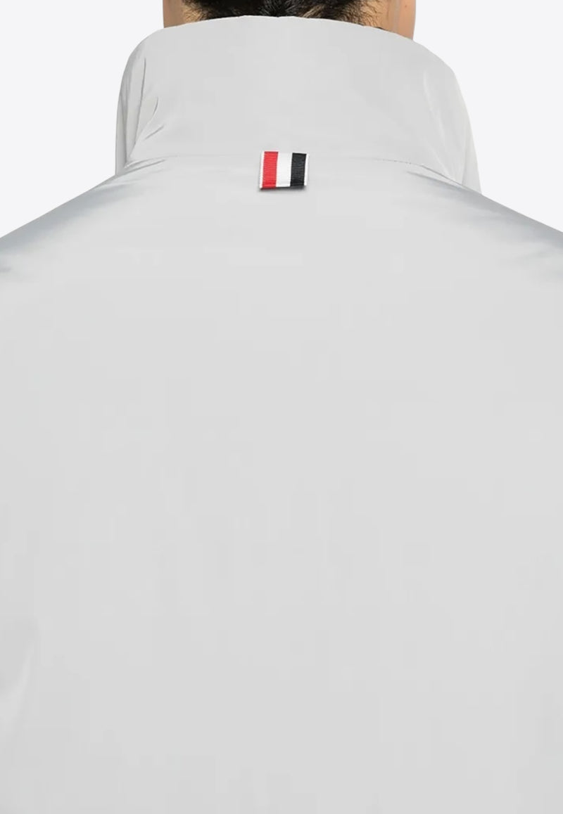 Thom Browne Reversible Zip-Up Puffer Jacket Gray MJD133X07259_055