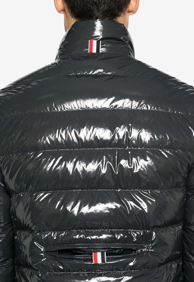 Thom Browne Reversible Zip-Up Puffer Jacket Gray MJD133X07259_055