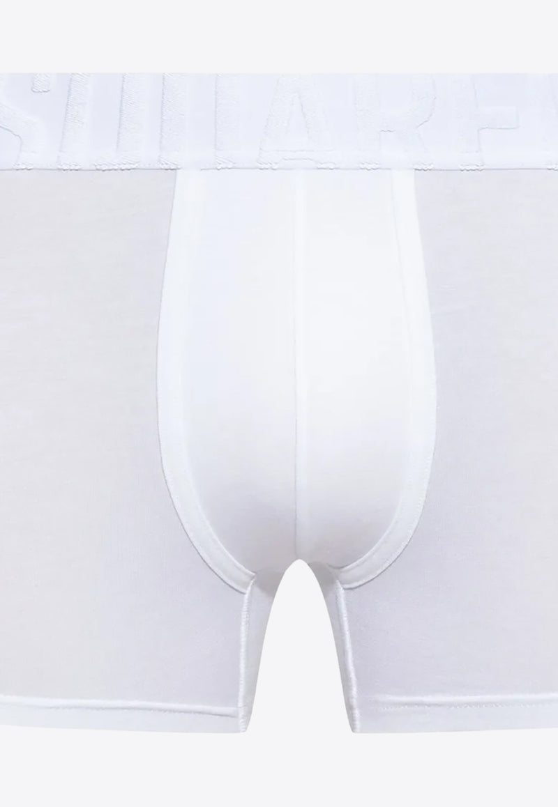 Dsquared2 Logo Waistband Boxers White D9LDG5700_100