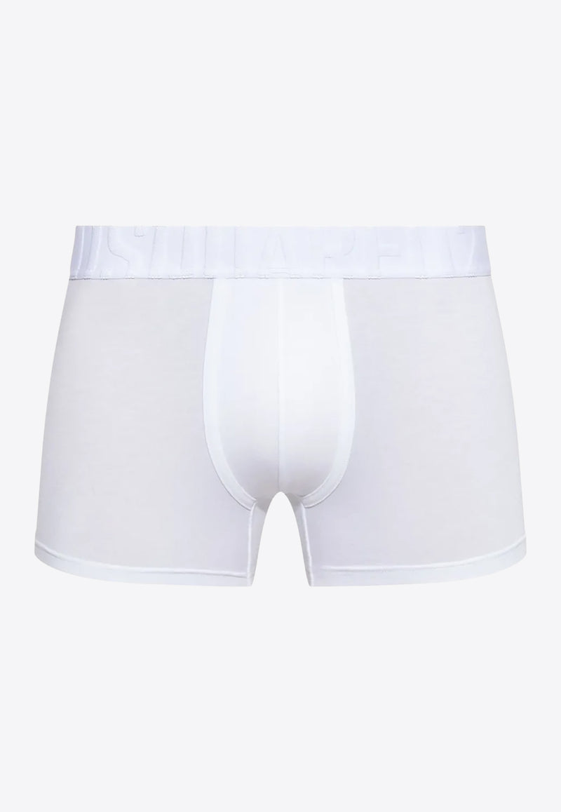 Dsquared2 Logo Waistband Boxers White D9LDG5700_100