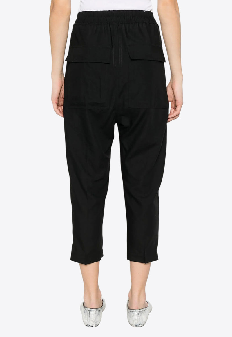 Rick Owens Astaires Cropped Pants Black RP01E7303WG_09
