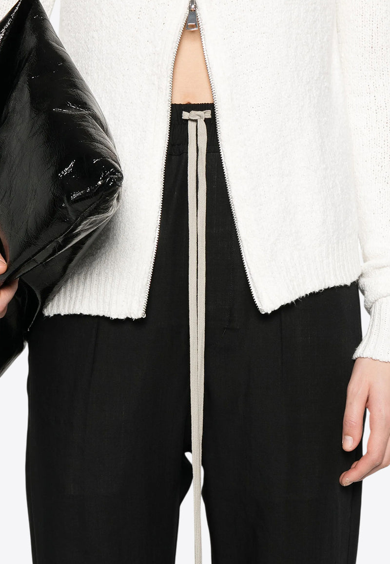 Rick Owens Astaires Cropped Pants Black RP01E7303WG_09