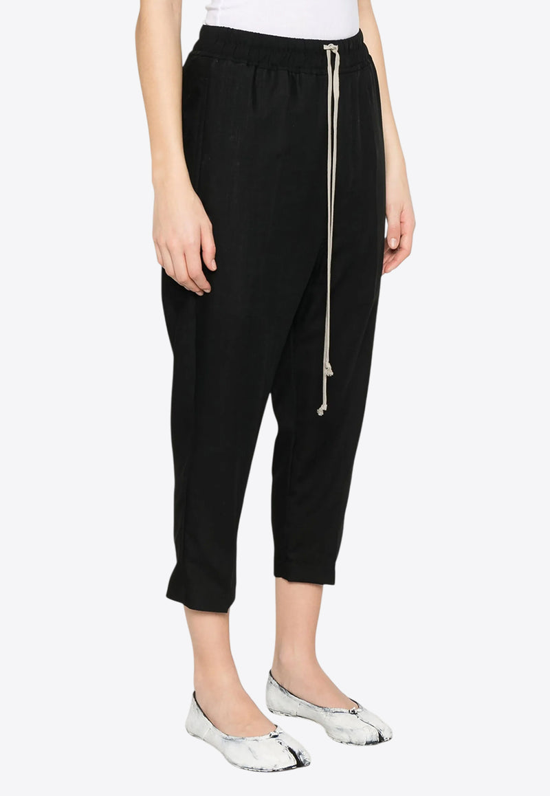 Rick Owens Astaires Cropped Pants Black RP01E7303WG_09