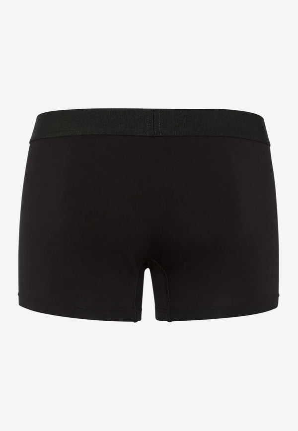 Dsquared2 Logo Tape Two-Tone Boxers Black D9LDG5770_004