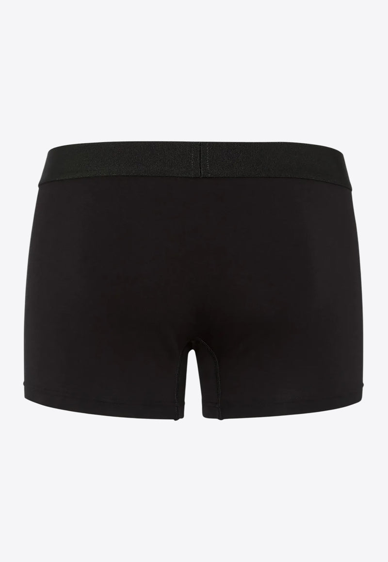 Dsquared2 Logo Tape Two-Tone Boxers Black D9LDG5770_004