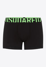 Dsquared2 Logo Tape Two-Tone Boxers Black D9LDG5770_004