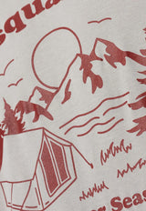 Dsquared2 1964 Camping Printed T-shirt Gray S74GD1390D20035_850