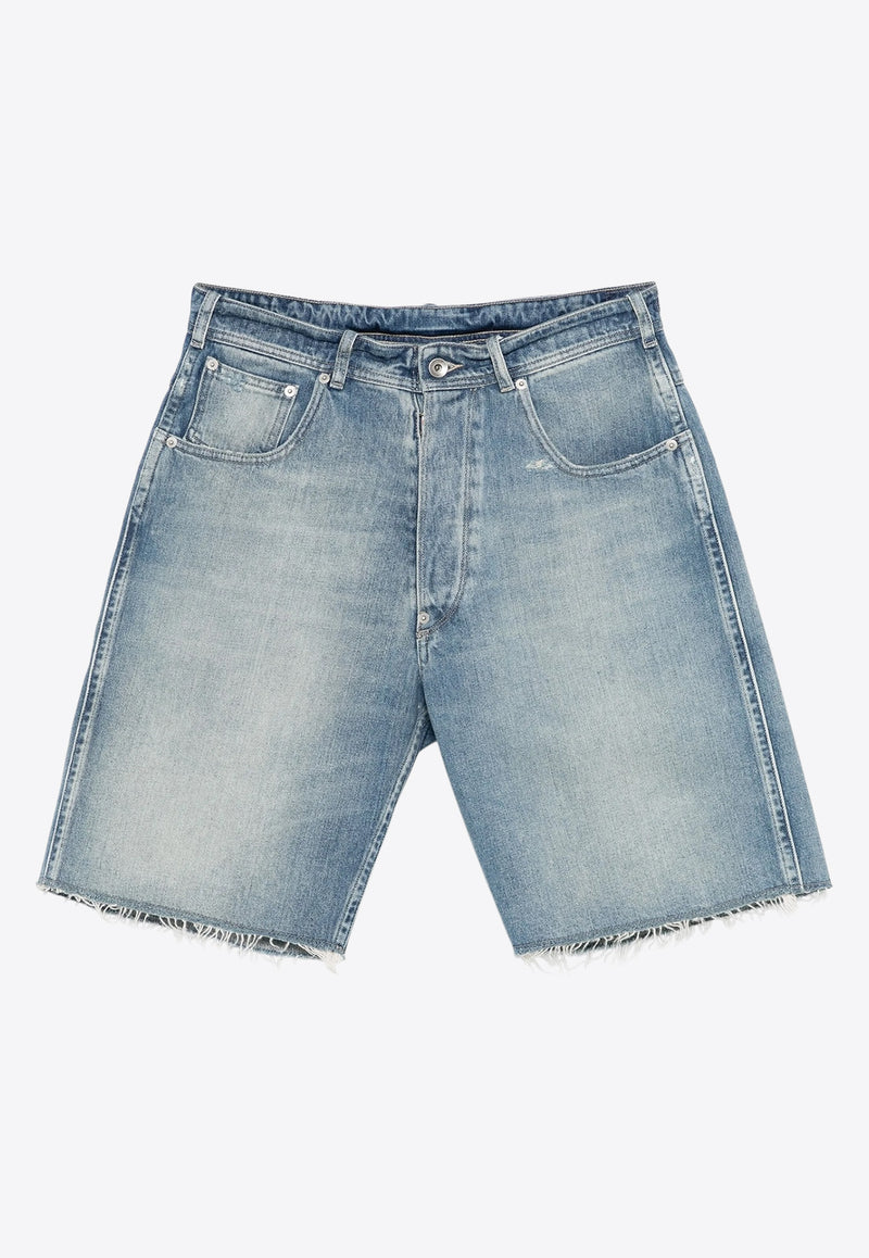 Maison Margiela Cut-Off Denim Shorts  Blue S50MU0086S30383_961