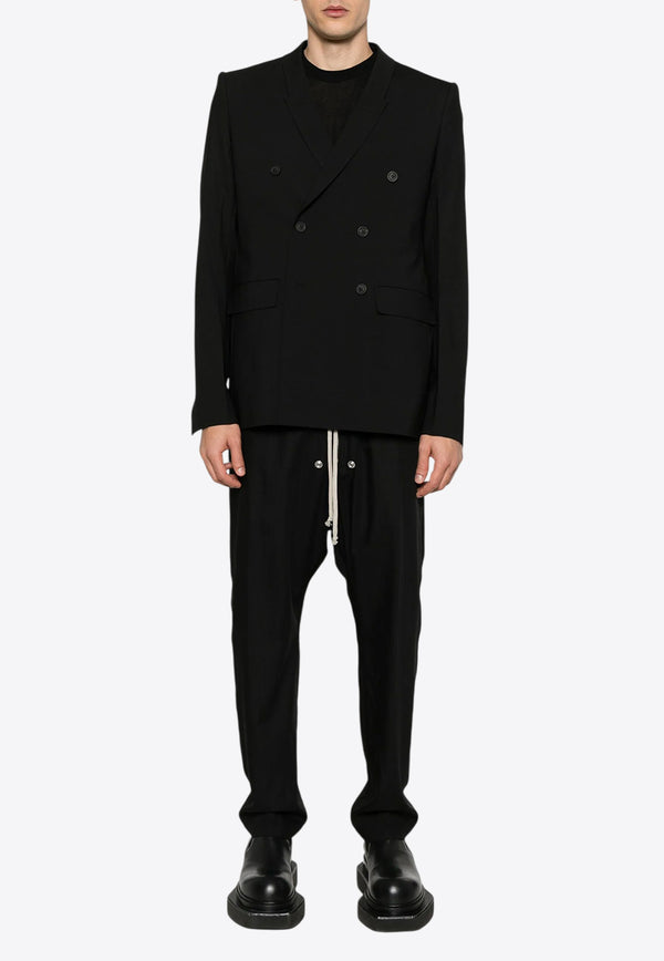 Rick Owens JMF Double-Breasted Blazer Black RU01E5732ZL_09