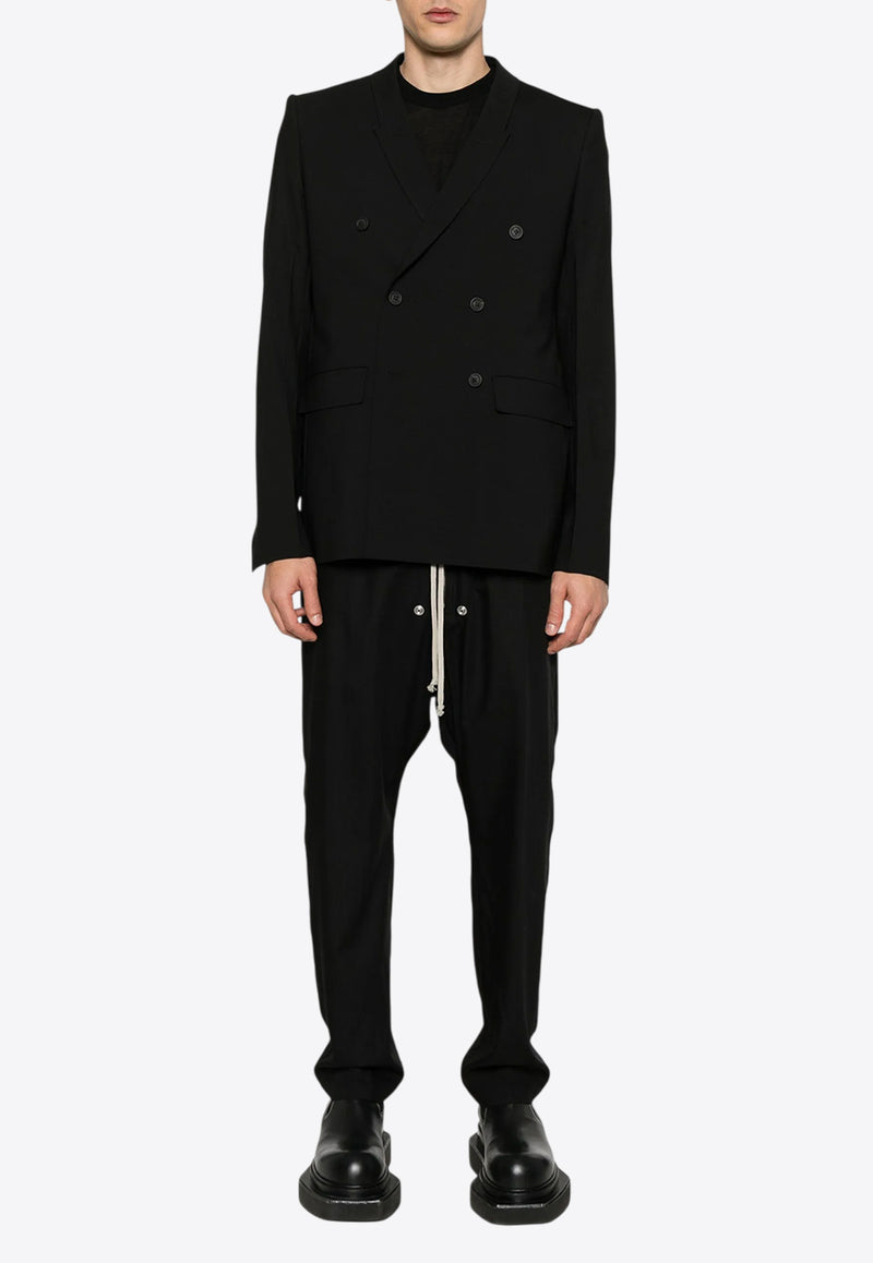 Rick Owens JMF Double-Breasted Blazer Black RU01E5732ZL_09