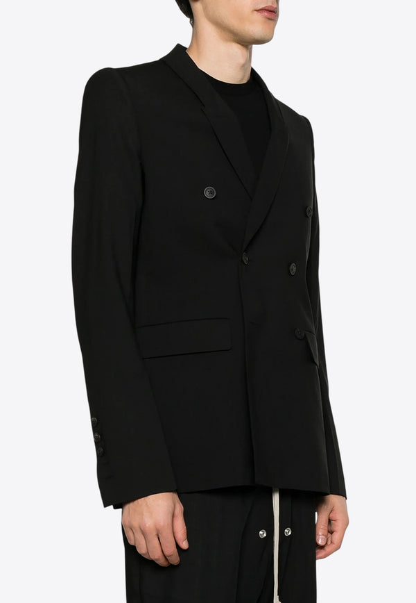 Rick Owens JMF Double-Breasted Blazer Black RU01E5732ZL_09