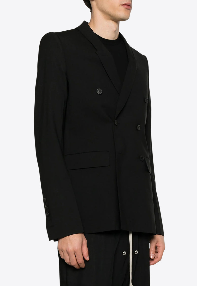 Rick Owens JMF Double-Breasted Blazer Black RU01E5732ZL_09