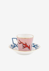 Ginori 1735 Il Viaggio di Nettuno Coffee Cup with Saucer - Set of 2 Multicolor 101RG00 FX9177LXGENG00130300