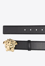Versace Medusa Head Buckle Belt Black