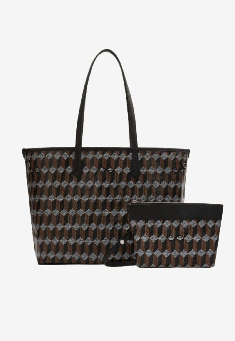 Au Départ No.47 Reversible Monogram Tote Bag Multicolor BWTT005_282