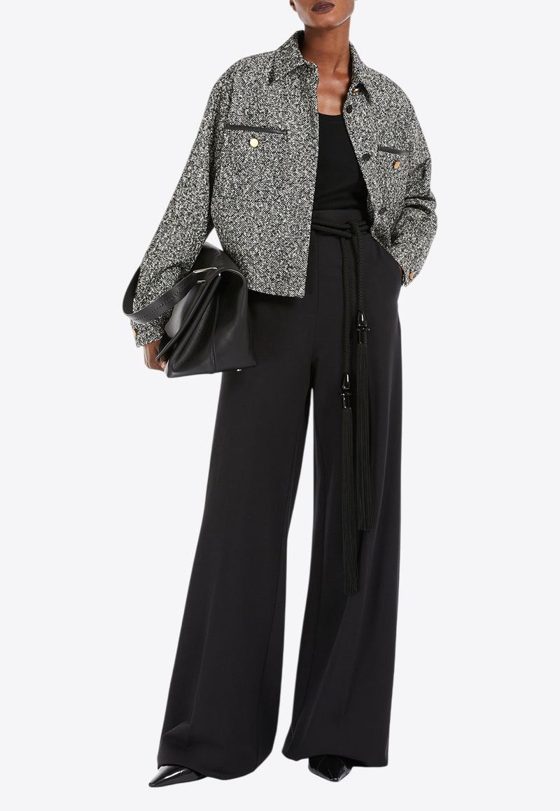 Max Mara Eliadi Ribbed Wool Tank Top Navy 2511361021600ELIADI_007