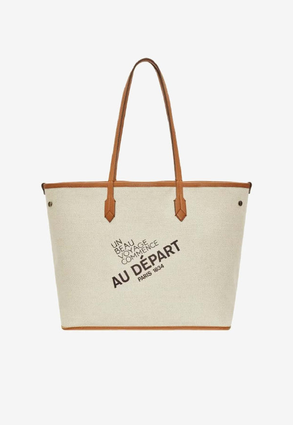 Au Départ No.47 Reversible Monogram Tote Bag Multicolor BWTT005_283