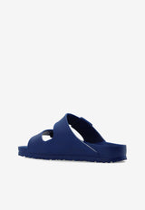 Birkenstock Arizona Buckled-Straps Slides  Navy  1019142 0-NAVY