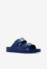 Birkenstock Arizona Buckled-Straps Slides  Navy  1019142 0-NAVY