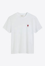 AMI PARIS Ami De Coeur T-shirt White BFUTS035724_100