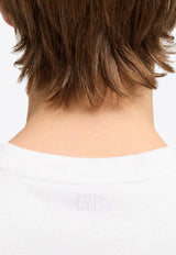 AMI PARIS Ami De Coeur T-shirt White BFUTS035724_100