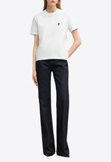 AMI PARIS Ami De Coeur T-shirt White BFUTS035724_100