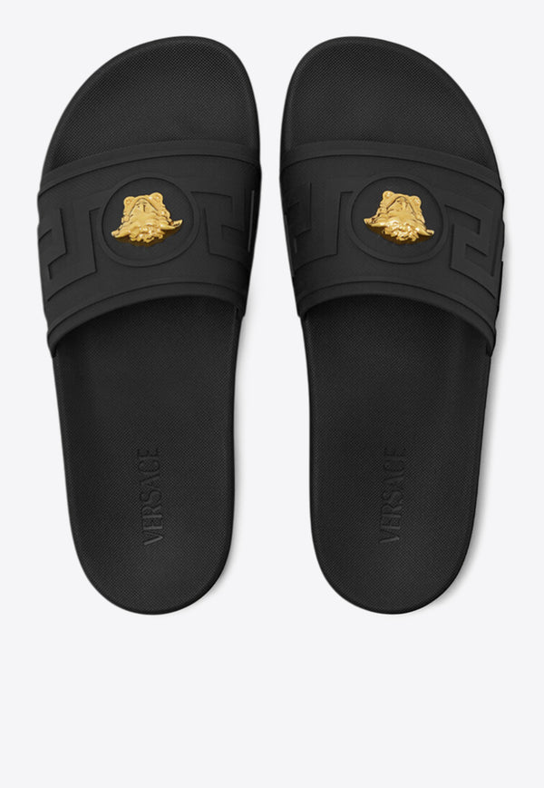 Versace La Medusa Pool Slides 1020535 1A15481 1B00V