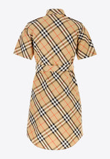Burberry Vintage Check Belted Mini Shirt Dress Beige 8111701B9368_Sand check_34275577