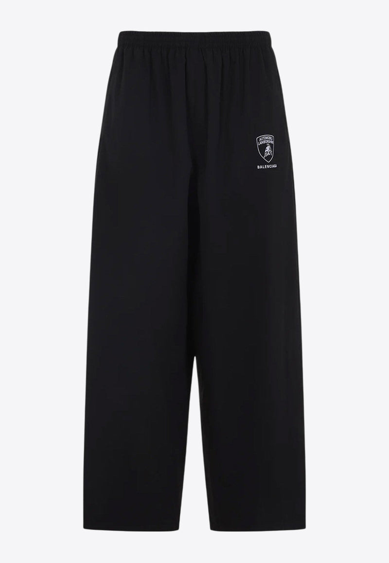 Balenciaga Automobili Lamborghini Baggy Pants Black 839263TRO311000_Black_34275589