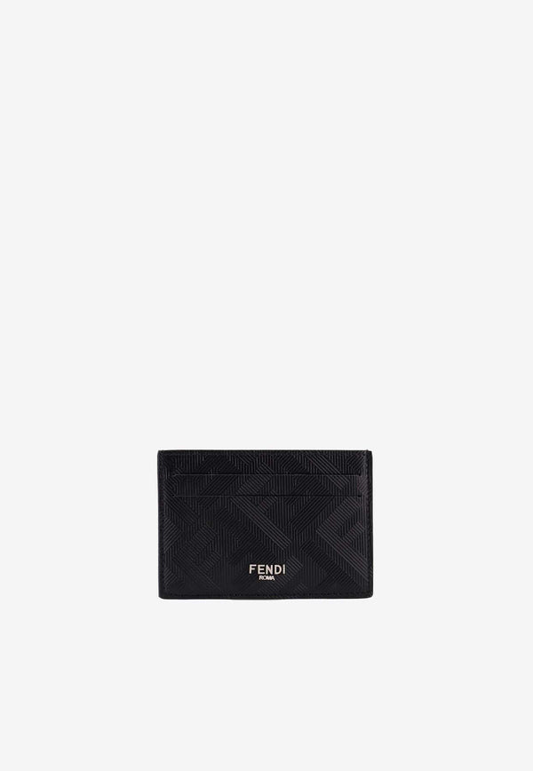 Fendi FF Motif Leather Cardholder Black 7M0371AJF4FOGXN_NEROPALLADIO_34276956