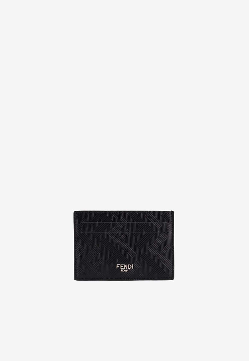 Fendi FF Motif Leather Cardholder Black 7M0371AJF4FOGXN_NEROPALLADIO_34276956