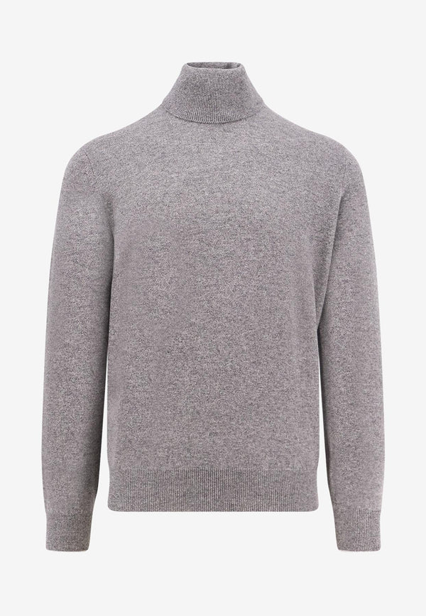 Brunello Cucinelli Cashmere High-Neck Sweater Gray M2200103CF423_Grey_34275613