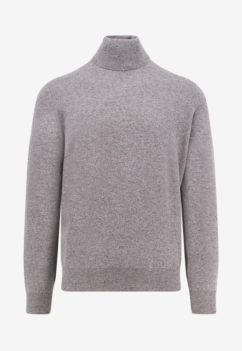 Brunello Cucinelli Cashmere High-Neck Sweater Gray M2200103CF423_Grey_34275613