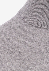 Brunello Cucinelli Cashmere High-Neck Sweater Gray M2200103CF423_Grey_34275613