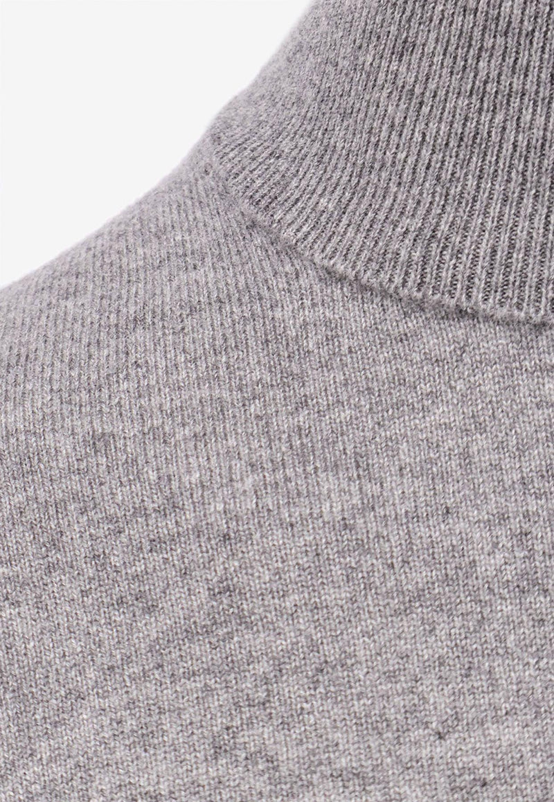 Brunello Cucinelli Cashmere High-Neck Sweater Gray M2200103CF423_Grey_34275613