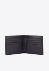 Balenciaga Logo Print Leather Wallet Black 5945491IZI31090_Black_34275664