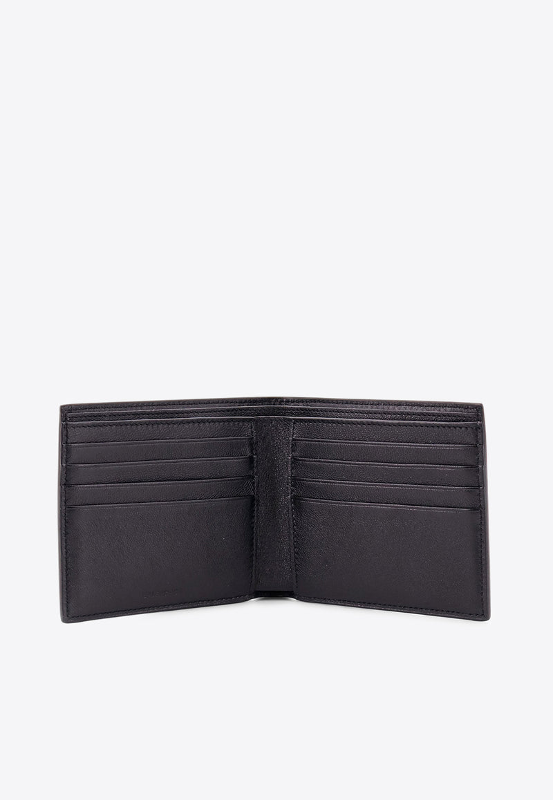 Balenciaga Logo Print Leather Wallet Black 5945491IZI31090_Black_34275664