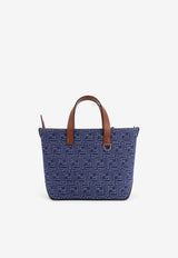 Fendi Small FF Jacquard Denim Tote Bag Denim 7VA658AUGOF1SCG_STONE_34276959