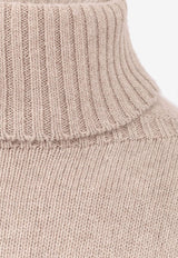 Loro Piana Tyne High-Neck Cashmere Sweater Beige FAP5976D0V9_VOLCANIC SOIL_29850778