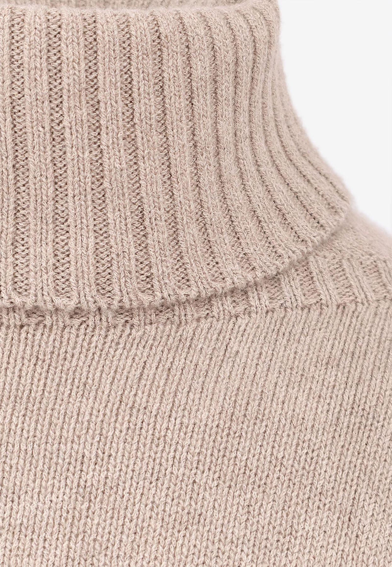 Loro Piana Tyne High-Neck Cashmere Sweater Beige FAP5976D0V9_VOLCANIC SOIL_29850778