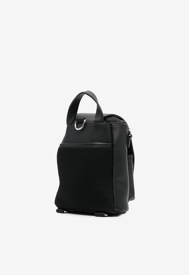 Fendi Mini Strike Cher Messenger Bag Black 7VZ086AMAC_F0GXN_NEROPALLADIO_34276965