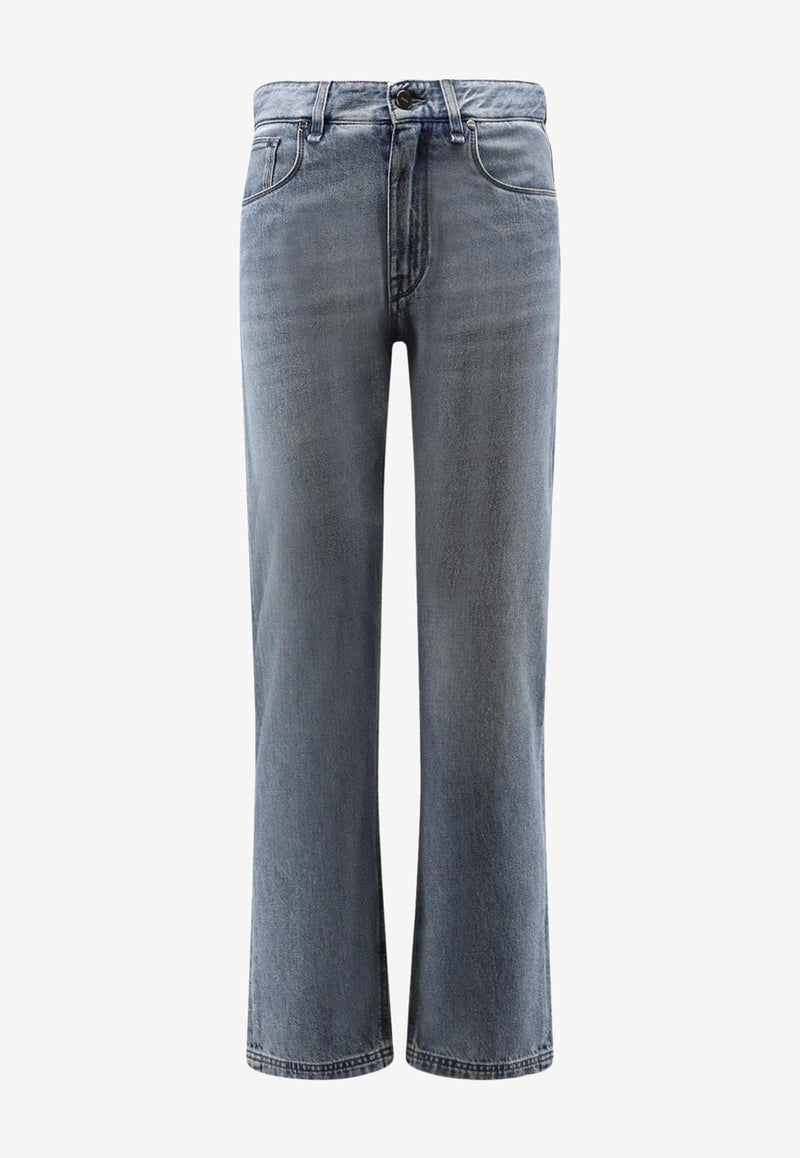 Fendi Essential Straight-Leg Jeans Denim FLP288AT2FF0QR0_Avion Blue_34276955